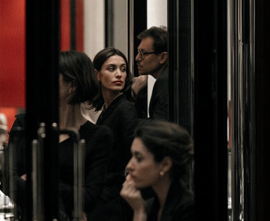 Shoppers browsing inside a jewelry store